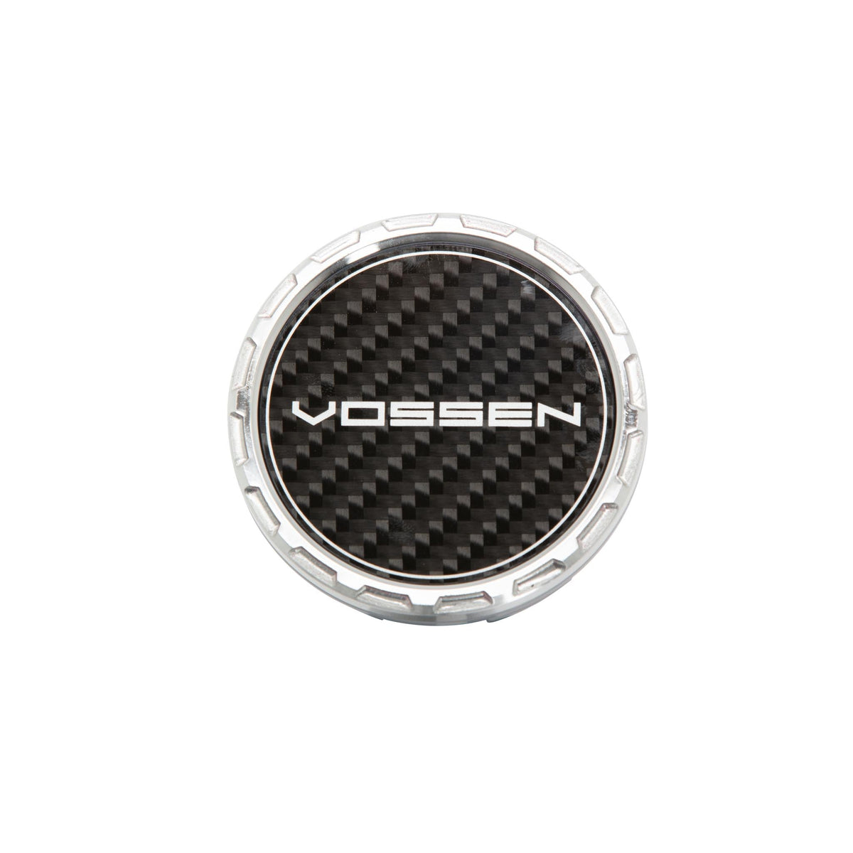 Vossen Classic Carbon Billet Sport center cap Gloss Clear / Twill Weave Carbon Insert – view 2
