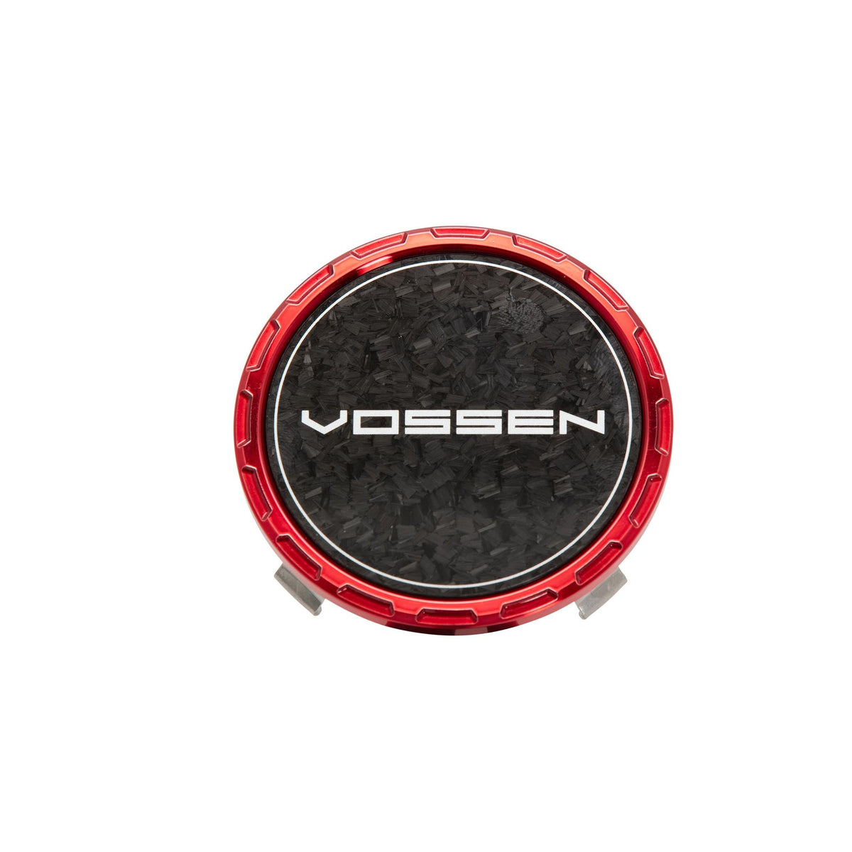 Vossen Classic Carbon Billet Sport center cap Vossen Red / Forged Carbon Insert – view 2