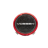 Vossen Classic Carbon Billet Sport center cap Vossen Red / Forged Carbon Insert – view 2