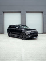 Urban Automotive Aero Kit installed on Range Rover Sport L461 - front three-quarter view