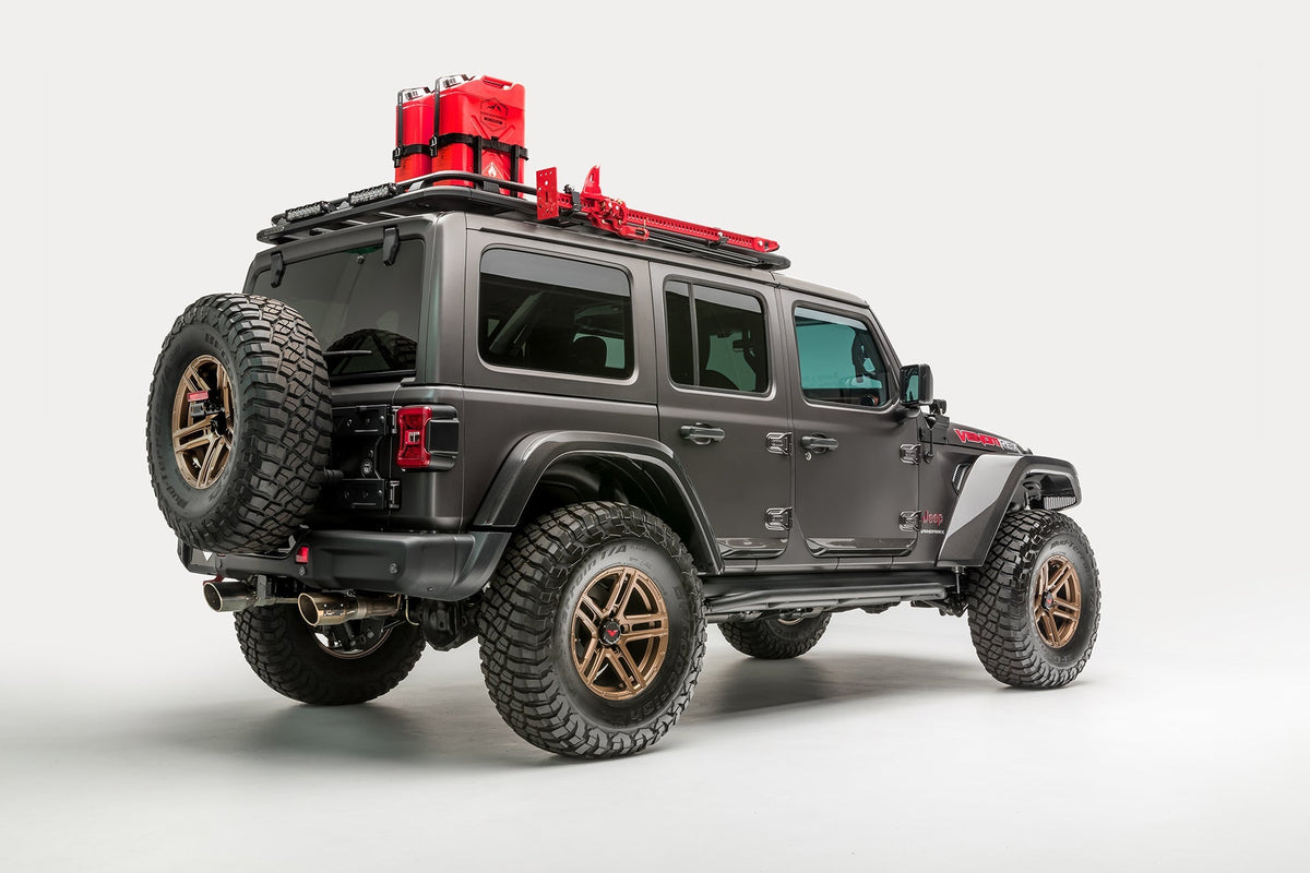 Vorsteiner Rear Bumper Tray for Jeep Wrangler - view 6