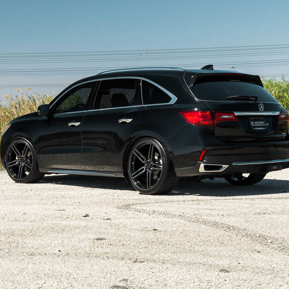 20" Vossen HF1 Black 20x8.5 20x10 1168 Concave Wheels Rims Fits BMW E63 E64 645