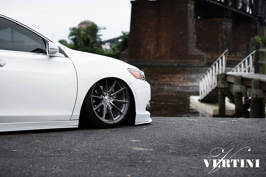 19" VERTINI RF1.1 19X8.5 TITANIUM FORGED CONCAVE WHEELS RIMS FITS ACURA TL