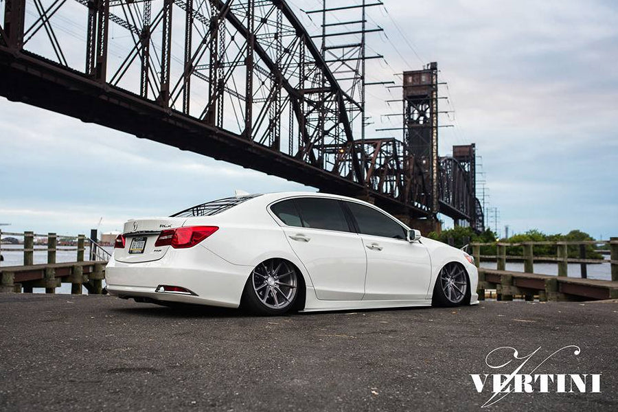 19" VERTINI RF1.1 19X8.5 TITANIUM FORGED CONCAVE WHEELS RIMS FITS AUDI C6 A6