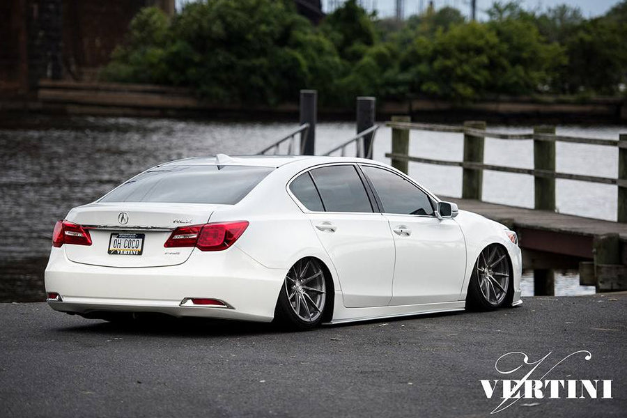 19" VERTINI RF1.1 19X8.5 TITANIUM FORGED CONCAVE WHEELS RIMS FITS ACURA TL