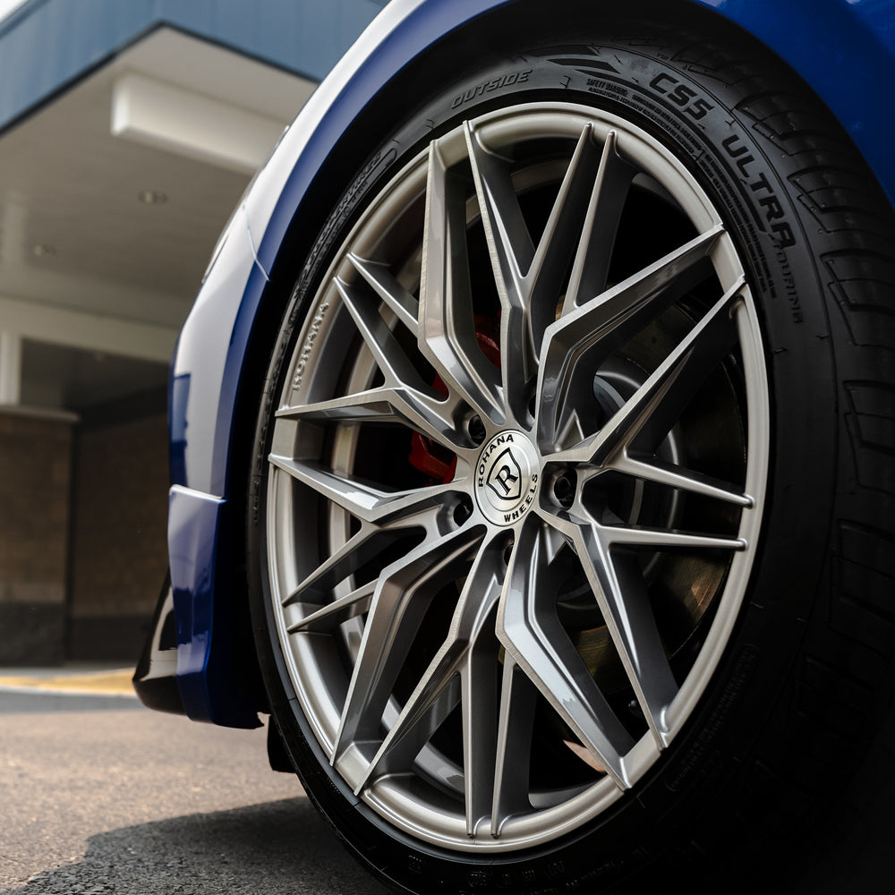 19" Rohana RFX17 Titanium Forged Concave Wheels Rims Fits Infiniti G37 Sedan