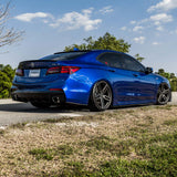 19" Vossen HF1 Grey 19x9 19x10 1134 Concave Wheels Rims Fits Hyundai Genesis Cou