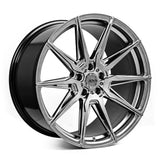 19" ADV1 ADV5.0 Silver 19x8.5 Forged Concave Wheels Rims Fits Audi A3 S3