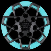 AG Luxury Aero.55 gloss black forged wheel