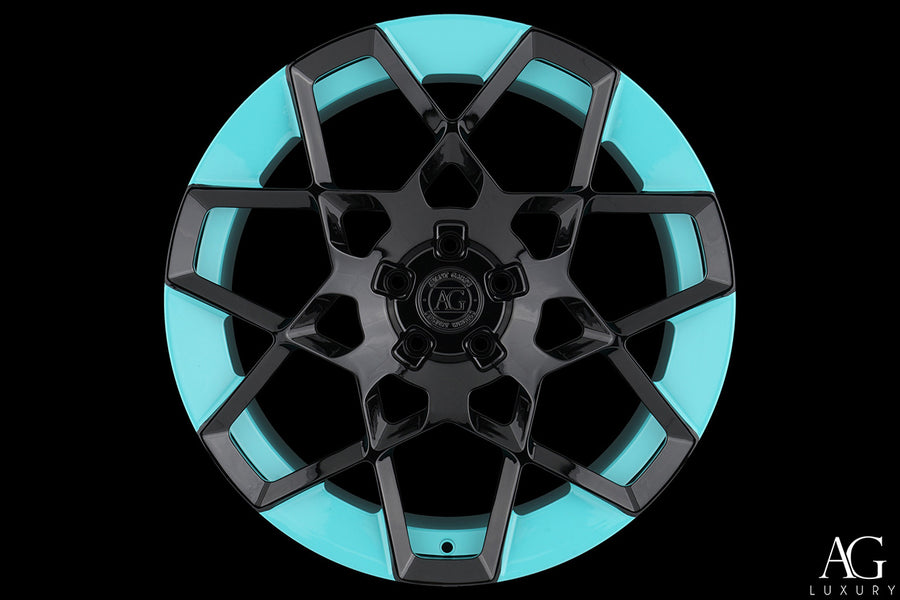 AG Luxury Aero.55 gloss black forged wheel