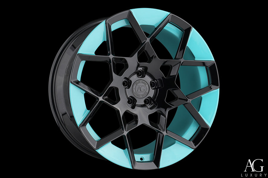 AG Luxury Aero.55 gloss black forged wheel - view 2