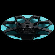 AG Luxury Aero.55 gloss black forged wheel - view 3
