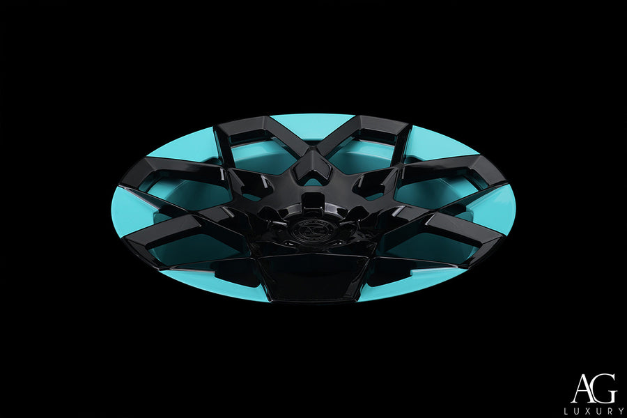 AG Luxury Aero.55 gloss black forged wheel - view 3