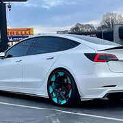 Tesla Model 3 on AG Luxury Aero.55 forged wheels in gloss black finish - view 2