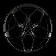 AG Luxury Aero.56 gloss black monoblock forged wheel