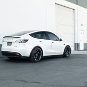 Tesla Model Y on AG Luxury Aero.56 forged wheels in gloss black finish - view 3