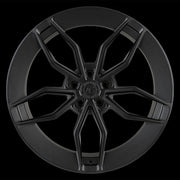 AG Luxury Aero.64 matte black monoblock forged wheel