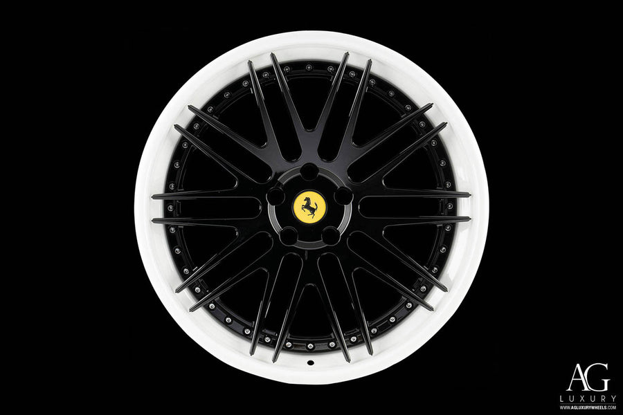AG Luxury AGL10 gloss black forged wheel