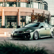 Lexus IS F on AG Luxury AGL10 forged wheels in brushed / polished finish