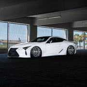 Lexus LC500 on AG Luxury AGL10 forged wheels in brushed / polished finish