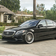 Mercedes-Benz S550 on AG Luxury AGL10 forged wheels in brushed / grigio finish