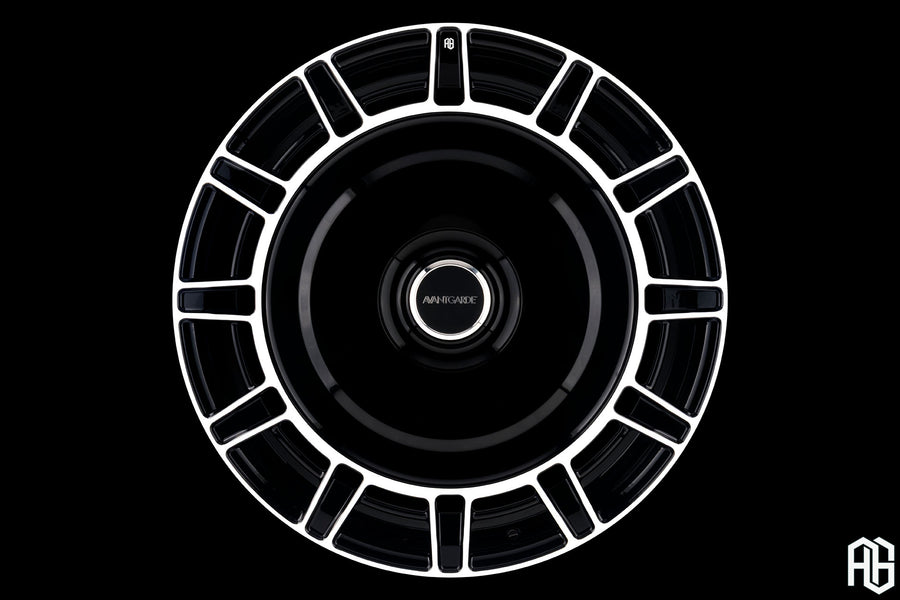 AG Luxury AGL100 gloss black monoblock forged wheel