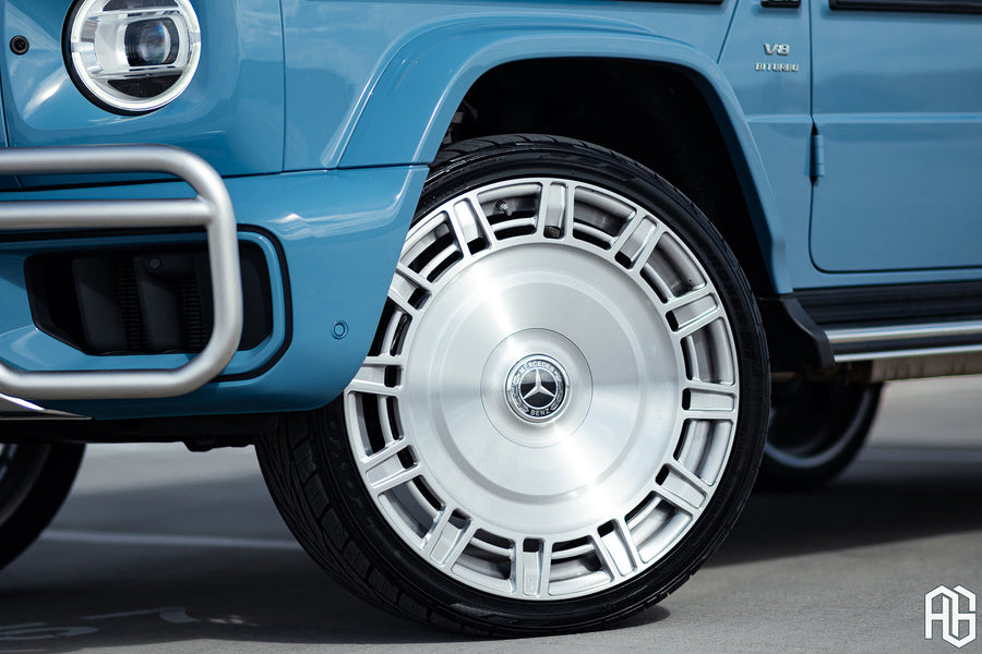 Mercedes-Benz AMG G63 on AG Luxury AGL100 forged wheels in brushed finish - view 2