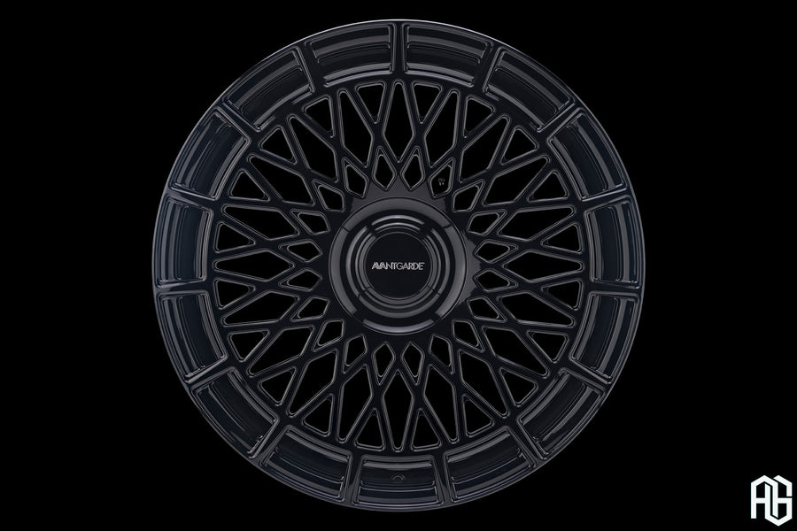 AG Luxury AGL103 gloss black monoblock forged wheel