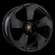 AG Luxury AGL104 gloss black duo-block forged wheel - view 2