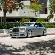 Rolls-Royce Phantom on AG Luxury AGL105 forged wheels in brushed finish