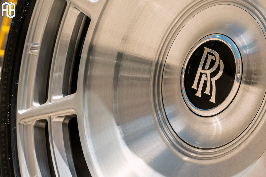Rolls-Royce Phantom on AG Luxury AGL105 forged wheels in brushed finish - view 2
