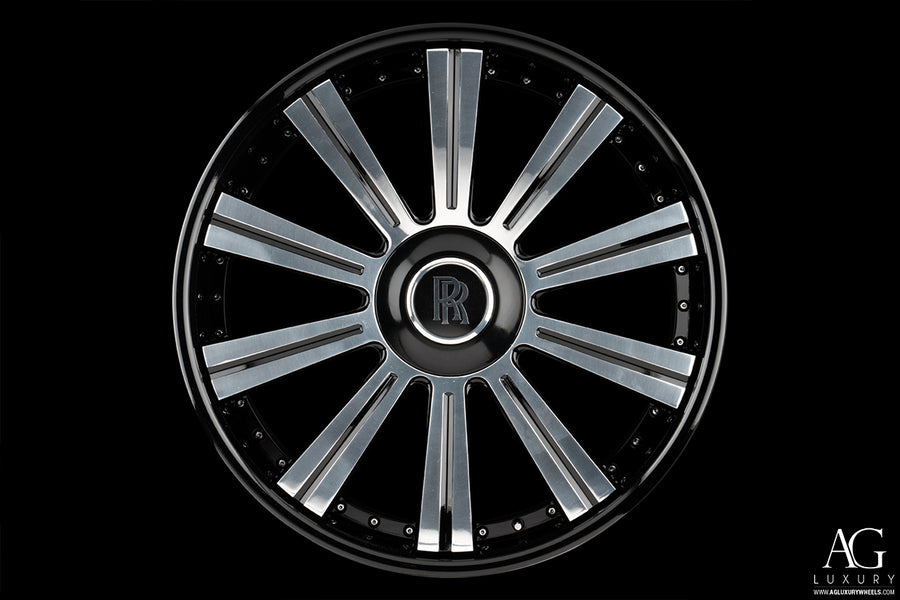 AG Luxury AGL11 gloss black forged wheel