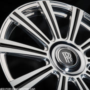 AG Luxury AGL11 polished gloss white monoblock forged wheel
