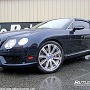 Bentley Continental GT on AG Luxury AGL11 forged wheels in brushed / polished finish