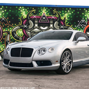 Bentley Continental GT on AG Luxury AGL12 forged wheels in brushed / polished finish