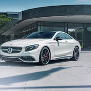 Mercedes-Benz S63 AMG Coupe on AG Luxury AGL12 forged wheels in matte black finish