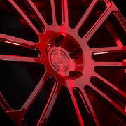AG Luxury AGL14 brushed candy monoblock forged wheel