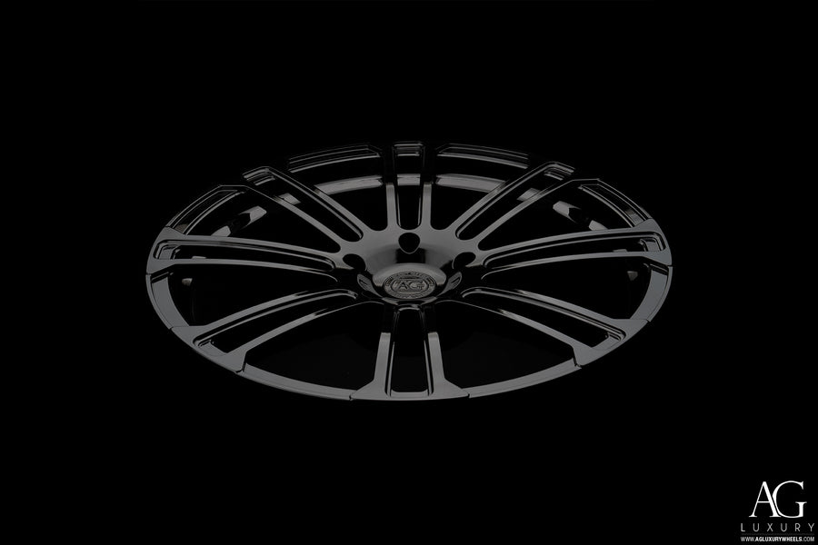 AG Luxury AGL14 gloss black forged wheel