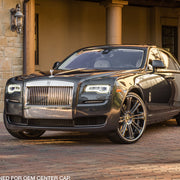 Rolls-Royce Ghost on AG Luxury AGL14 forged wheels in brushed / grigio finish