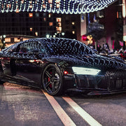 Audi R8 on AG Luxury AGL15 forged wheels in matte black finish
