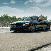 Mercedes-Benz SL550 on AG Luxury AGL15 forged wheels in brushed / grigio finish