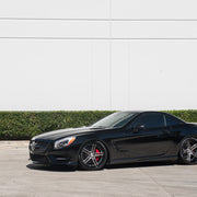 Mercedes-Benz SL550 on AG Luxury AGL15 forged wheels in brushed / grigio finish