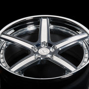 AG Luxury AGL16 chrome 3-piece forged wheel - view 2