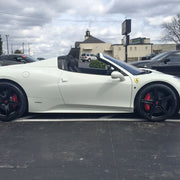 Ferrari 458 Italia on AG Luxury AGL16 forged wheels in gloss black finish - view 2
