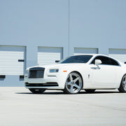 Rolls-Royce Wraith on AG Luxury AGL16 forged wheels in brushed / polished finish