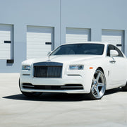 Rolls-Royce Wraith on AG Luxury AGL16 forged wheels in brushed / polished finish - view 2