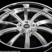 AG Luxury AGL17 brushed chrome forged wheel