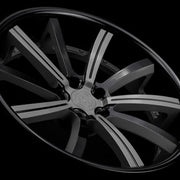 AG Luxury AGL17 gloss black duo-block forged wheel