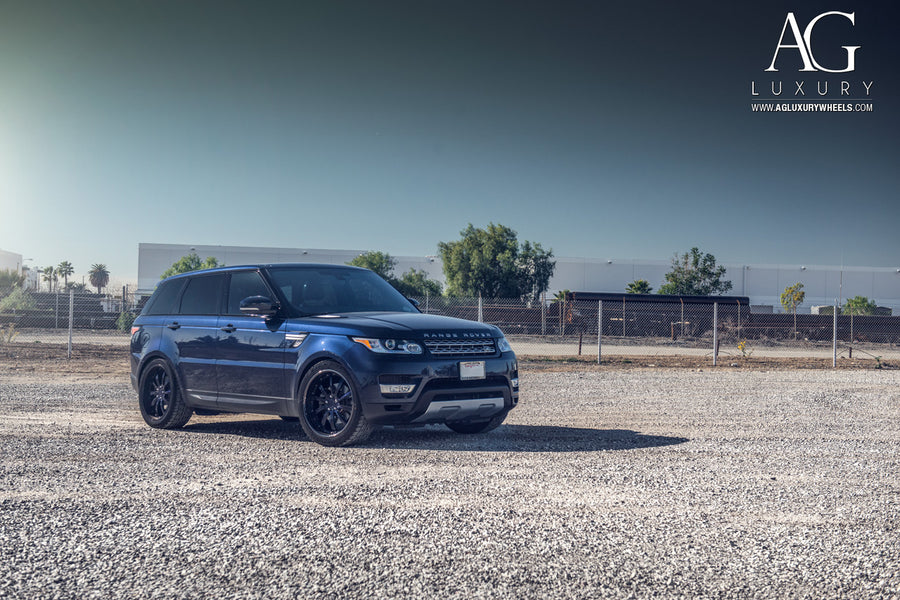 Land Rover Range Rover on AG Luxury AGL17 forged wheels