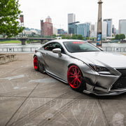 Lexus RC350 F Sport on AG Luxury AGL19 forged wheels in brushed / candy finish